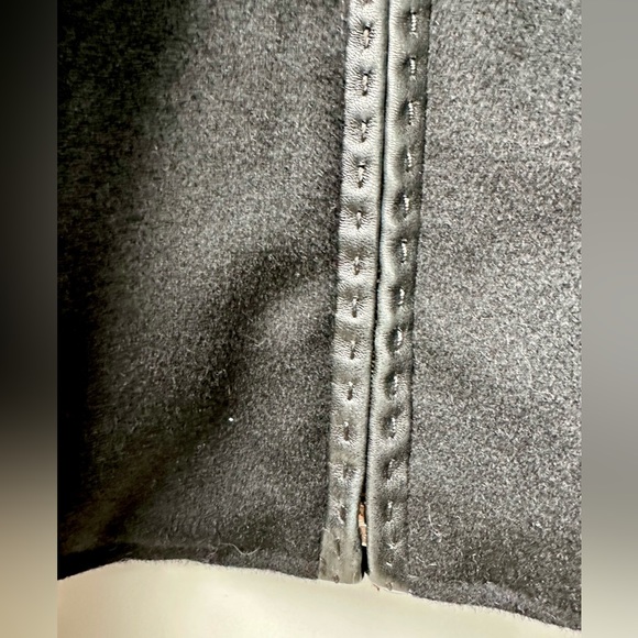 EUC MISSANI Le Collezioni Cashmere Blend Leather Trim Jacket, size XL - Picture 6 of 15